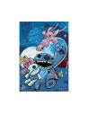 394216,Puzzle neon XL - Stitch (100 piese)