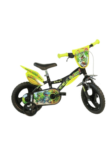 Bicicleta copii 12'' Aventurile dinozaurului