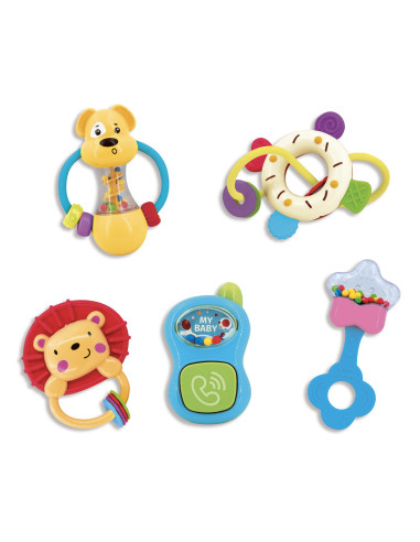 L109975,Micul explorator - set 5 jucarii bebelus