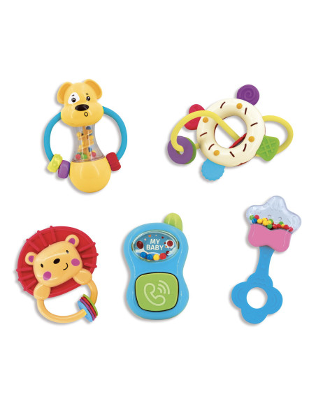 L109975,Micul explorator - set 5 jucarii bebelus