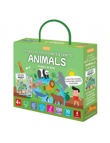 Primul set de arta & lucru manual - Animalute