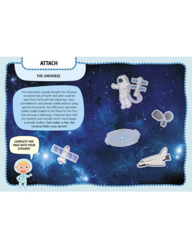 978-88-303-1069-8,Primul set de arta & lucru manual - Spatiu cosmic