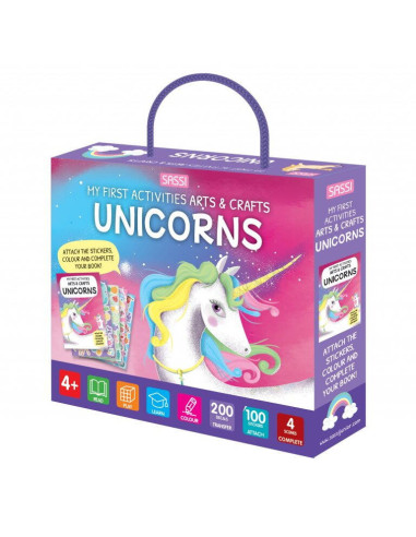Primul set de arta & lucru manual - Unicorni