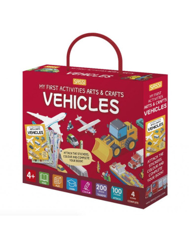 Primul set de arta & lucru manual - Vehicule