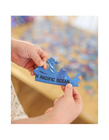 978-88-303-0583-0,Cunoaste si exploreaza - Puzzle Mari si oceane (205 piese)