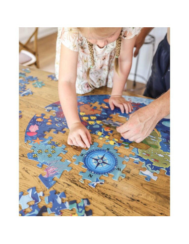 978-88-303-0583-0,Cunoaste si exploreaza - Puzzle Mari si oceane (205 piese)