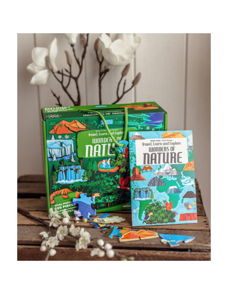 978-88-303-0868-8,Cunoaste si exploreaza - Puzzle Minunile naturii (200 piese)