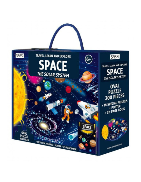 978-88-303-2966-9,Cunoaste si exploreaza - Puzzle Sistemul solar (200 piese)
