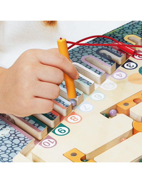 1211412023de0001,Puzzle labirint - Cursa dinozaurului
