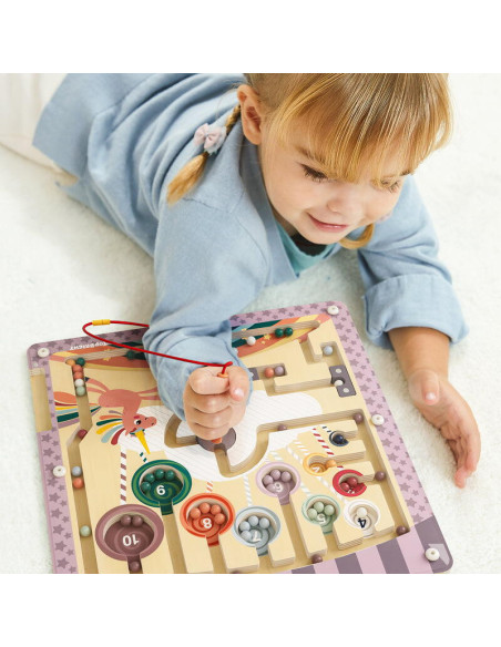1211462023de0001,Puzzle labirint - Cursa unicornului fantastic