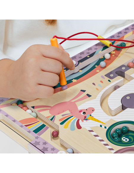 1211462023de0001,Puzzle labirint - Cursa unicornului fantastic