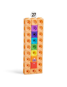 HM96321-EDU,MathLink®Cubes Numberblocks in romana Set de activitati de la 21 - 30 2