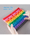 96989,Tablita senzoriala cu fractii - Rainbow Fraction®