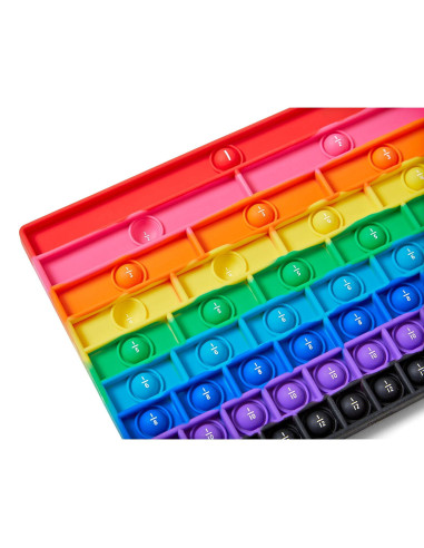96989,Tablita senzoriala cu fractii - Rainbow Fraction®
