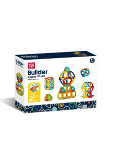 188-671,Joc de constructie STEAM - Forme magice (40 piese) 2