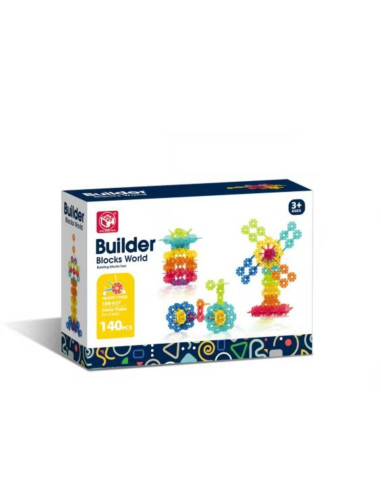 188-627,Set de constructie STEAM - Fulgi de zapada (140 piese)