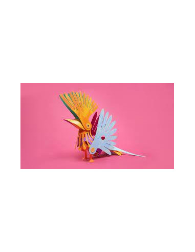 CL-TRBD-TR-1,Clixo® joc magnetic de construit - Pasari tropicale (22 piese)