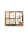 UP-BC-CSY8125,Set de 10 piese pentru nou nascut, 100% bumbac organic, TeddyBear, BabyCosy
