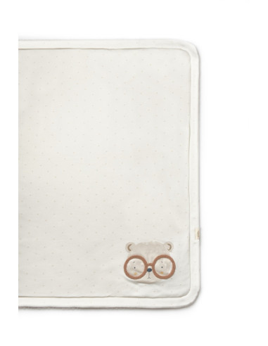 UP-BC-CSY8130,Paturica pentru nou nascut, 100% bumbac organic, TeddyBear, BabyCosy