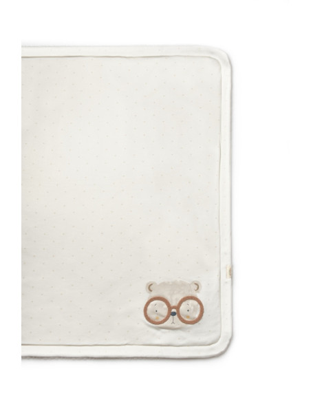 UP-BC-CSY8130,Paturica pentru nou nascut, 100% bumbac organic, TeddyBear, BabyCosy