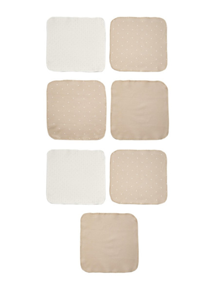 UP-BC-CSY59611,Set de 7 batistute din bumbac pentru bebelusi, BabyCosy, 25cmX25cm, roz UP-BC-CSY59611,Set de 7 batistute din bumbac pentru bebelusi, BabyCosy, 25cmX25cm, roz