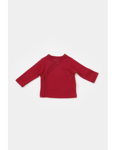 UP-BC-CSY5511,Set de 5 piese pentru nou nascut - 100% bumbac organic - Rosu, BabyCosy