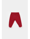 UP-BC-CSY5511,Set de 5 piese pentru nou nascut - 100% bumbac organic - Rosu, BabyCosy