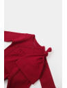 UP-BC-CSY5511,Set de 5 piese pentru nou nascut - 100% bumbac organic - Rosu, BabyCosy