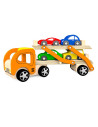 VIG44641,Transportor de masinute din lemn, Viga Toys
