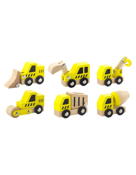 VIG6889,Utilaje constructii din lemn cu 6 piese