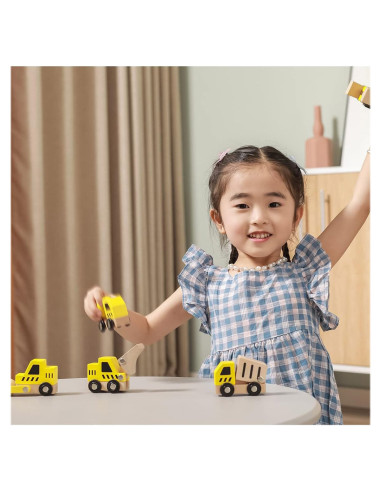 VIG6889,Utilaje constructii din lemn cu 6 piese