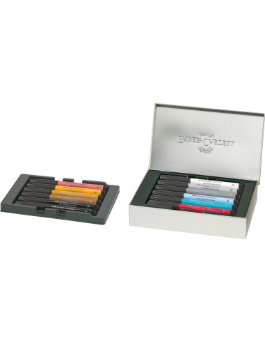FC267137,Cutie 12 culori pitt artist pen cities london FABER-CASTELL FC267137