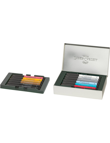 FC267137,Cutie 12 culori pitt artist pen cities london FABER-CASTELL FC267137