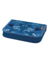 400198282,Penar echipat HERLITZ cu 1 clapa, 26 piese, 13.5 x 19.5 x 3.5 cm, motiv Blue Army