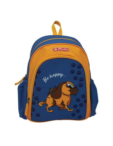 400198072,Rucsac HERLITZ cool, usor, poliester reciclat rezistent la apa, motiv Cute Dog