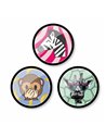Set 3 x Insigne Roller NIKIDOM, motiv Jungle