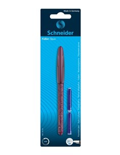 Stilou Schneider Opus +  2 rezerve, blister, Visiniu 2