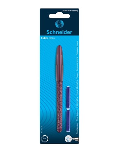 Stilou Schneider Opus +  2 rezerve, blister, Visiniu