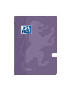 Caiet Oxford A5, 48 file, 80g/mp, matematica, Motiv touch trend, Mov