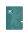 Caiet Oxford A5, 48 file, 80g/mp, matematica, Motiv touch trend, Verde