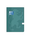Caiet Oxford A5, 48 file, 80g/mp, dictando, Motiv touch trend, Verde