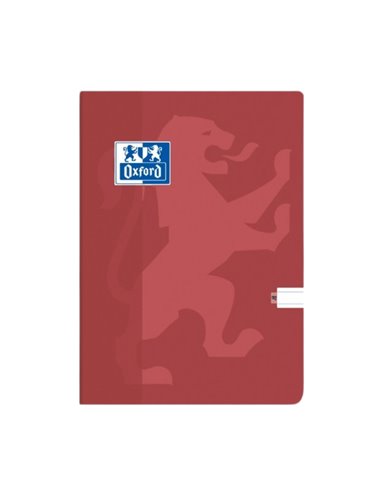 Caiet Oxford A5, 48 file, 80g/mp, dictando, Motiv touch trend, Burgundi