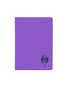 Caiet A5 48 file DACO, coperta plastic, 70 g/mp, dictando, Mov 