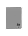 Caiet A5 48 file DACO, coperta plastic, 70 g/mp, dictando, Gri