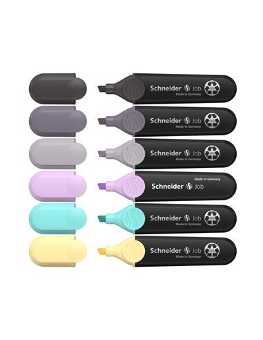 Textmarker Schneider Job TMK056, 6 culori