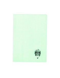 Caiet A4 60 file DACO, coperta plastic, matematica, 70g/mp, Verde pastel