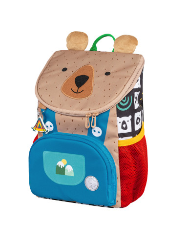 SKLT-036A,Ghiozdan mini little travelers plus motiv big bear