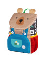 SKLT-036A,Ghiozdan mini little travelers plus motiv big bear