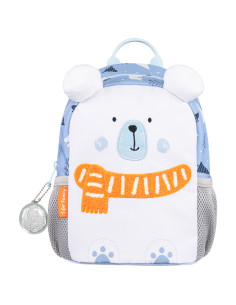 SKDF-025A,Ghiozdan mini dear friends motiv polar bear joe