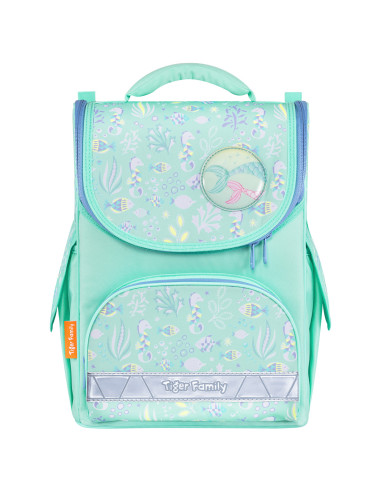 TGNT-007A,Ghiozdan neechipat nature quest lite motiv pearly mermaid